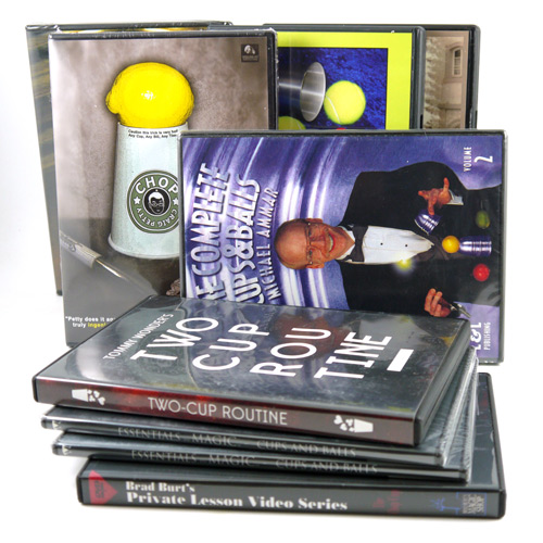 Chop Cup/Cups and Balls DVDs